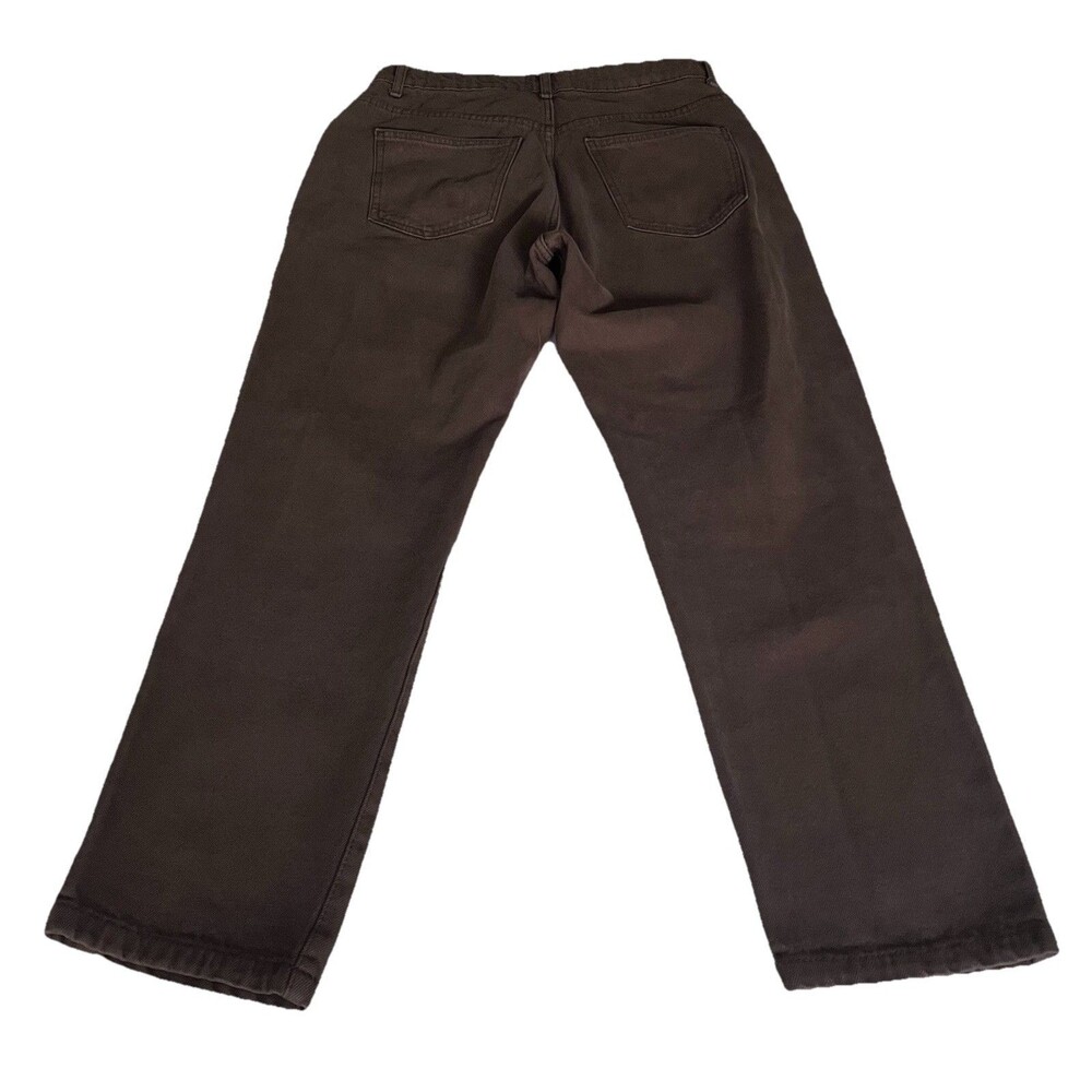 COTTON:ON Womens Mom Jeans Brown High Waisted Casual Size 10 - Picture 3 of 8